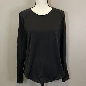 Monster Valley Womens Black Long Sleeve Shirt NWT